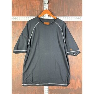 Wrangler® FR181BK Flame Resistant Cat 2112 S/S Base Later T-Shirt Black Men's XL